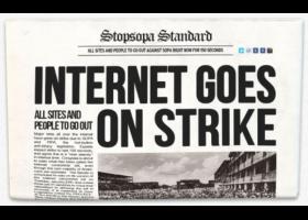 SOPA strike